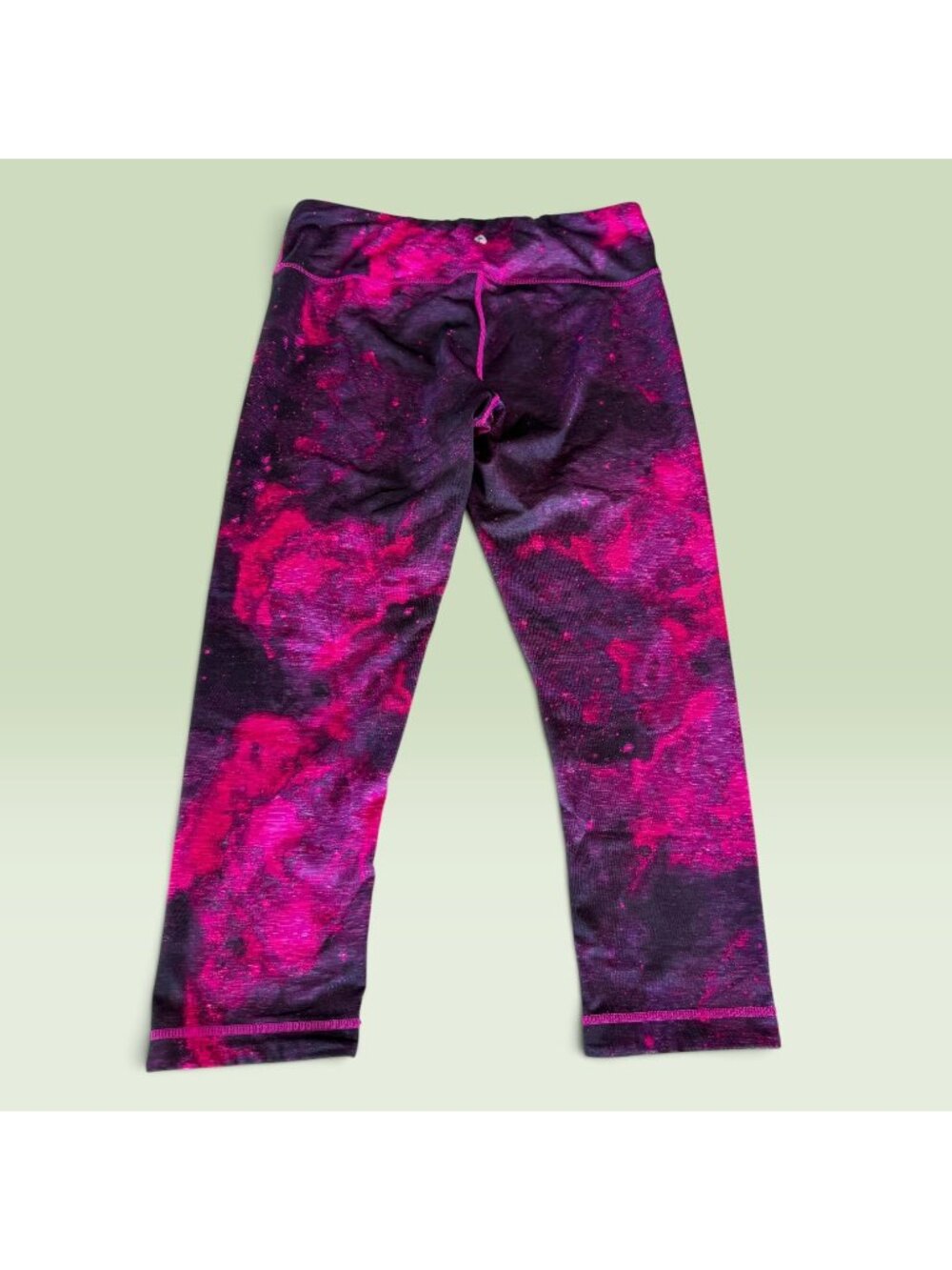 Active Life Reversible Yoga Leggings Pink size Med